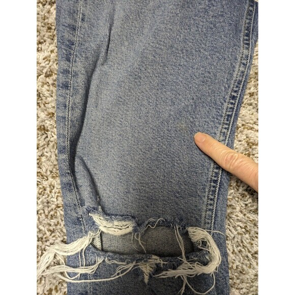 AGOLDE Womens Riley High Rise Straight Crop Jeans Size 24 - Picture 6 of 9